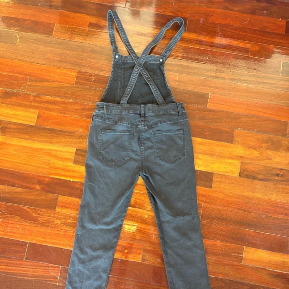FREE PEOPLE OVERALLS BLACK WAIST 29 / SIZE 6-8 - Picture 5 of 7